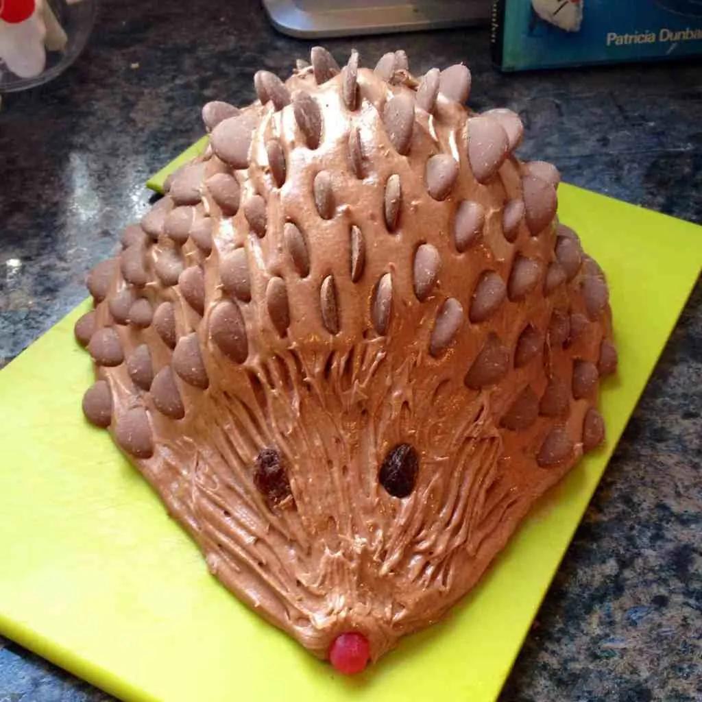 How To Make A Chocolate Hedgehog Cake | PinksCharming