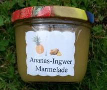 ananas ingwermarmelade