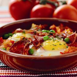 andalusische eier huevos a la flamenca