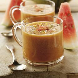 andalusisches wassermelonen gazpacho