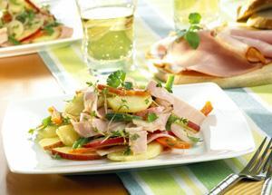 bauernsalat mit rauchschinken