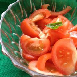 einfacher tomatensalat