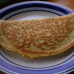 gefüllte pfannkuchen mit spinat schinken und mozzarella