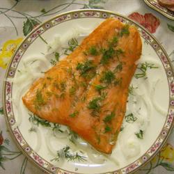 gegrillter lachs mit frischem ingwer