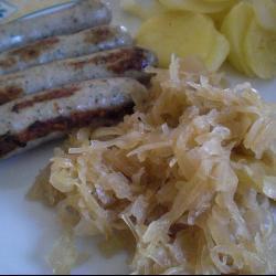 karamellisiertes sauerkraut