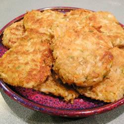 kartoffelplätzchen mit kräutercreme