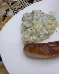 kartoffelsalat mit schnittlauch