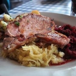 kasseler auf sauerkraut