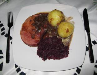 kasslerrollbraten aus dem ofen