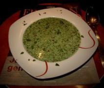 kokossuppe mit rucola