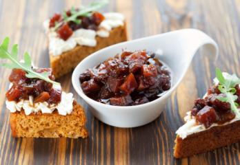 kürbis tomaten chutney