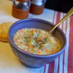 lachs chowder