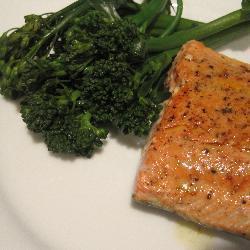 lachs mit zitrone und butter