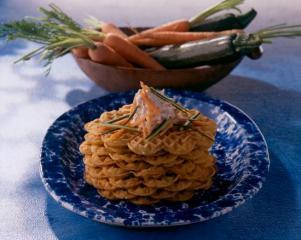 möhren zucchini waffeln