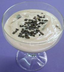 quark mousse mit vanille