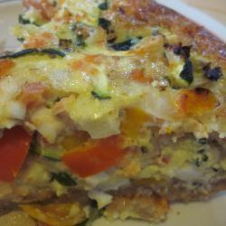 quiche mit räucherlachs