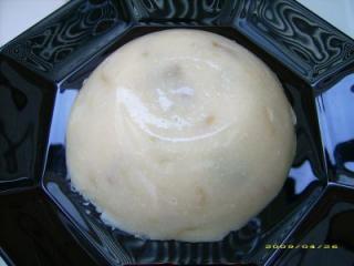 rhabarber quark pudding