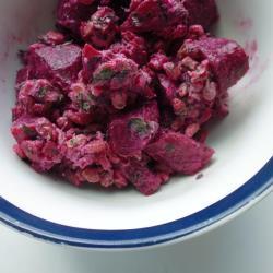 rote bete salat mit perlgraupen