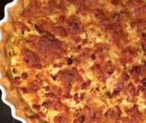 sauerkraut quiche mit speck