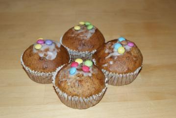 schoko knusper muffins