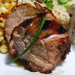 schweinefilet mit apfel sherry sauce