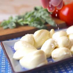 selbst gemachter mozzarella