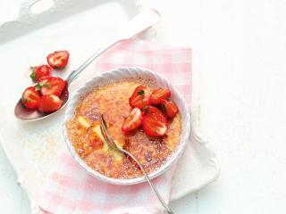 spargel crème brûlée