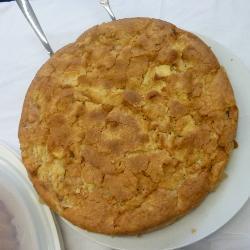 umgedrehter apfelkuchen