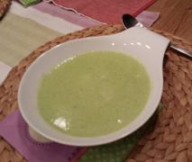 zuchini linsen cremesuppe