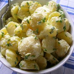 kartoffelsalat mit knoblauchmayonnaise