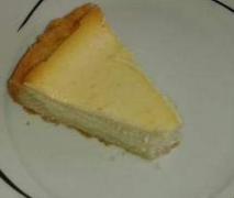 käsekuchen mit sahne