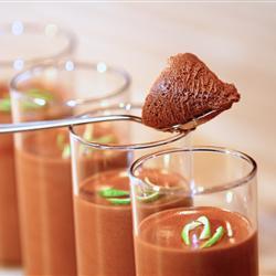 klassische mousse au chocolat