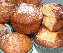 mandarinen marzipan muffins