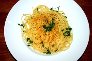 spaghetti bottarga