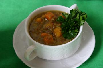 vernünftige linsensuppe