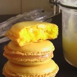 zitronen macarons